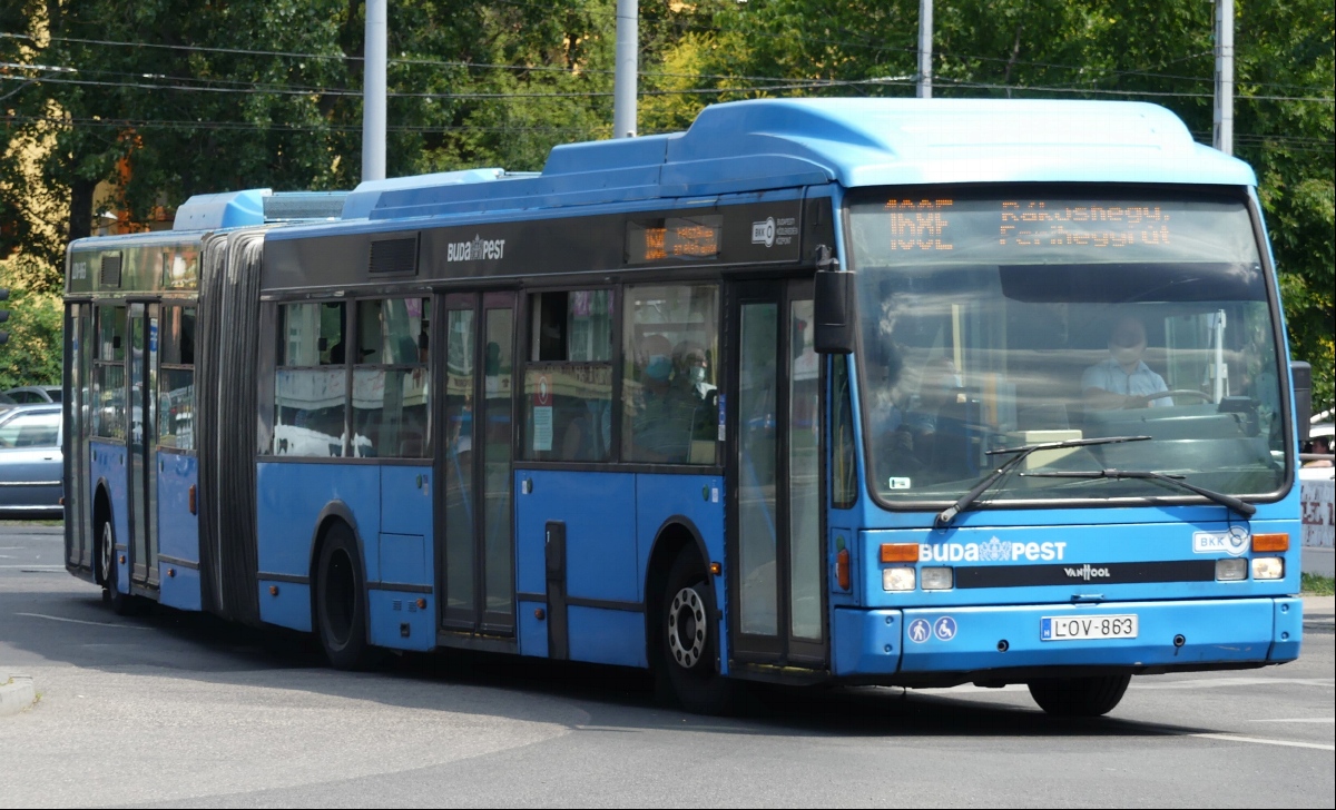 Венгрия, Van Hool AG300/2 № LOV-863
