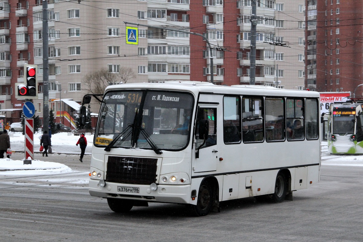 Leningrad region, PAZ-320402-04 # А 376 РН 198