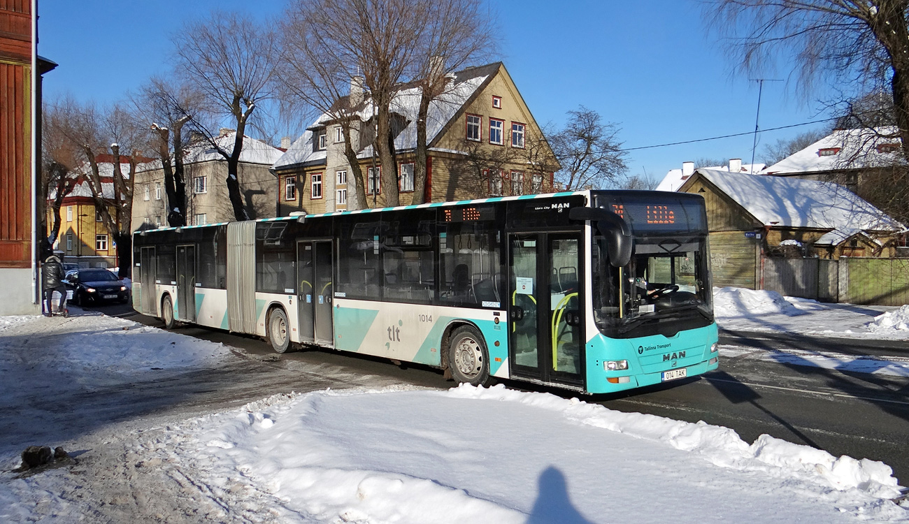 Эстония, MAN A40 Lion's City GL NG323 № 1014