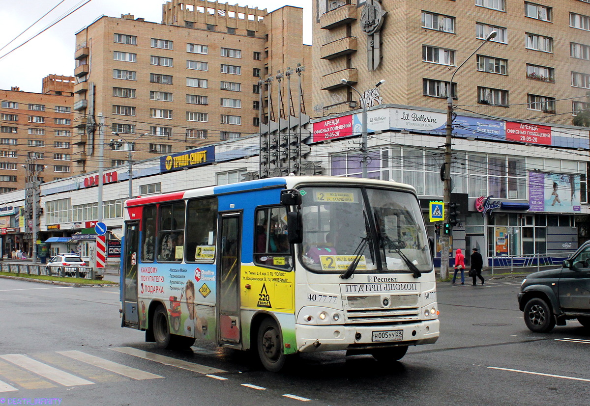 Архангельская область, ПАЗ-320302-08 № 4114