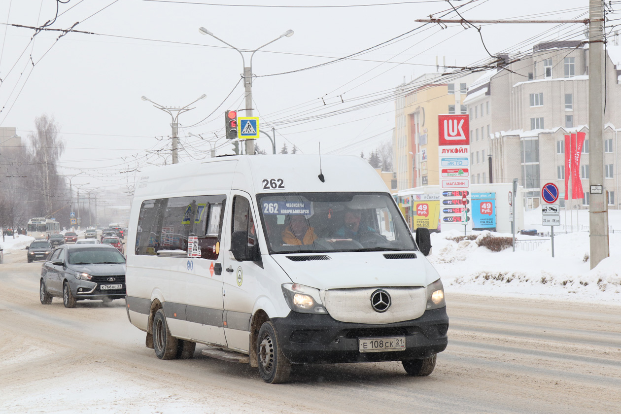 Чувашия, Луидор-22360C (MB Sprinter) № Е 108 СК 21
