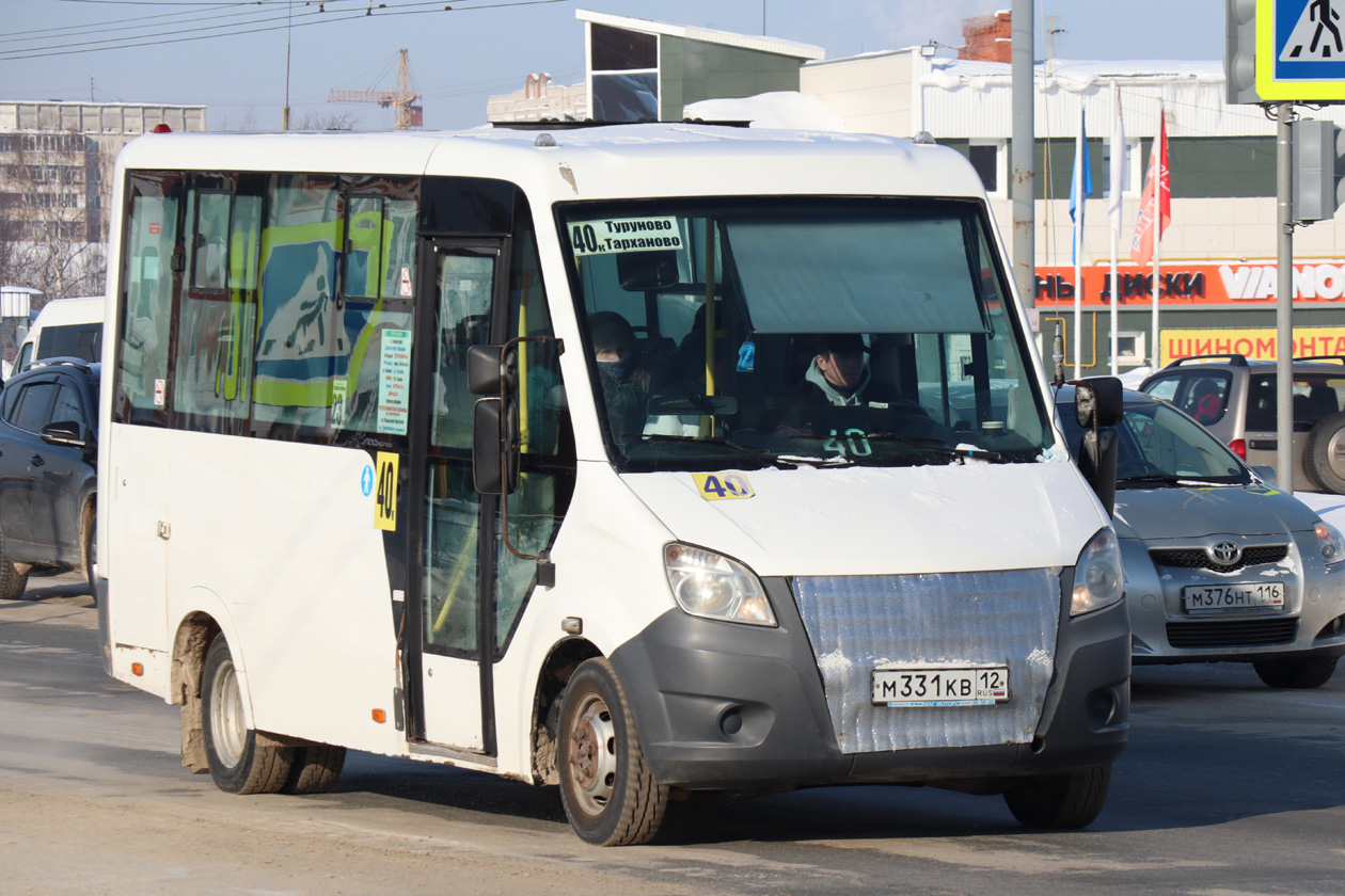 Марий Эл, ГАЗ-A64R42 Next № М 331 КВ 12