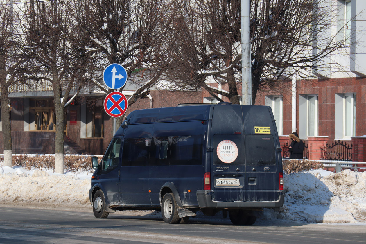 Марий Эл, Нижегородец-222709  (Ford Transit) № Х 646 АА 12