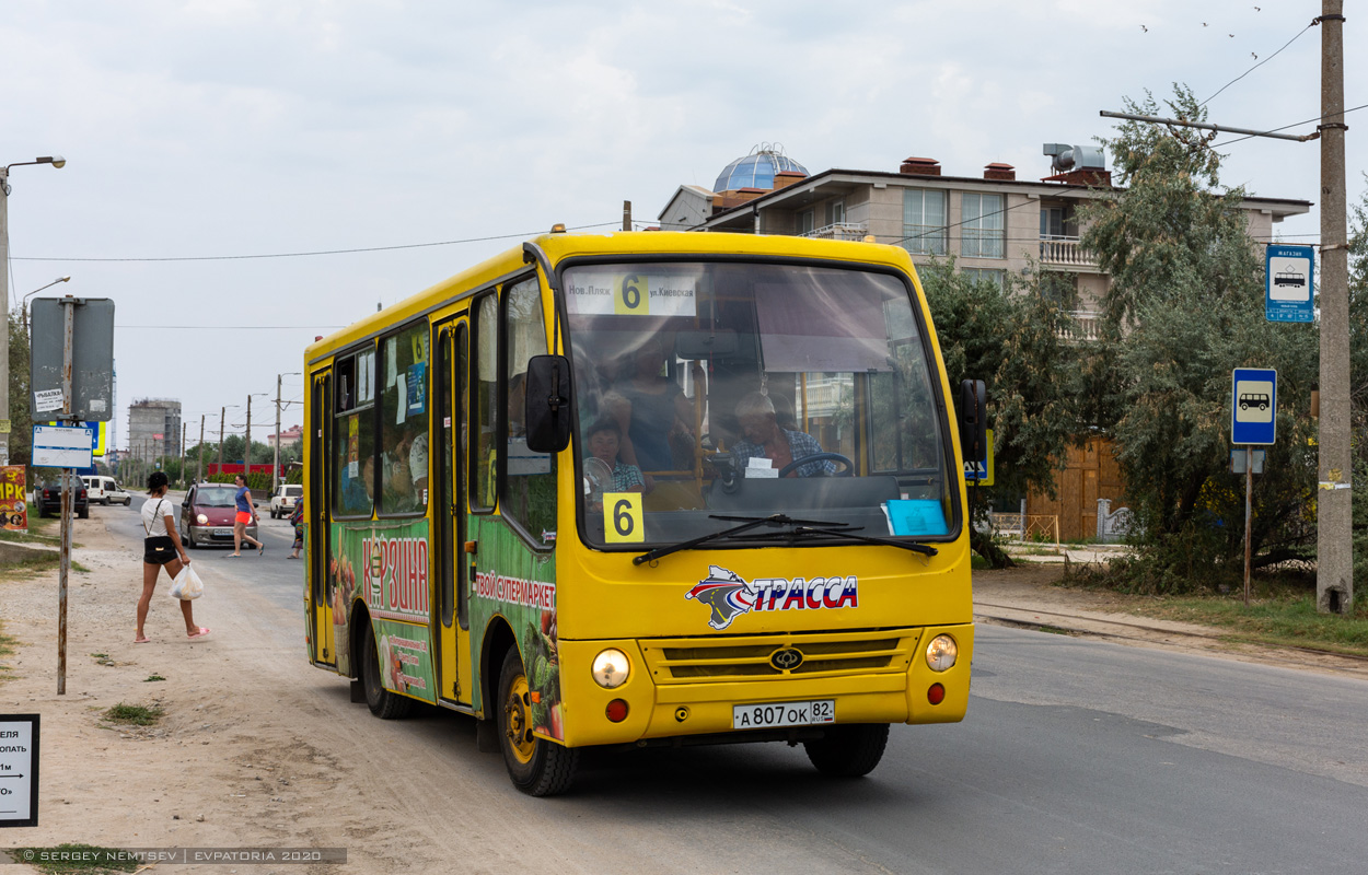 Республика Крым, Богдан А06921 № А 807 ОК 82