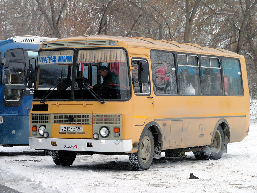 Приморский край, ПАЗ-32053-70 № У 215 АХ 125