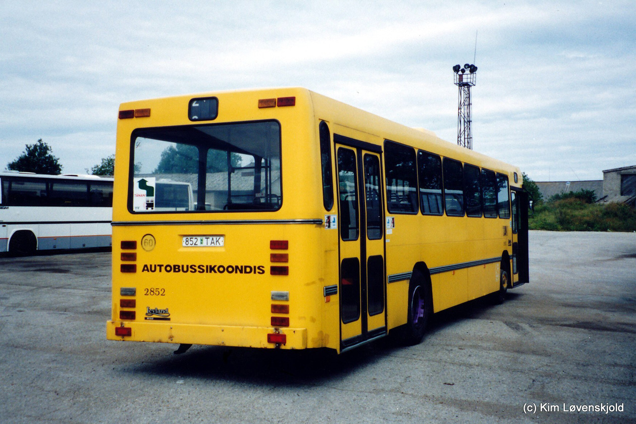 Эстония, DAB 7-1200B № 2852; Эстония — Старые фотографии