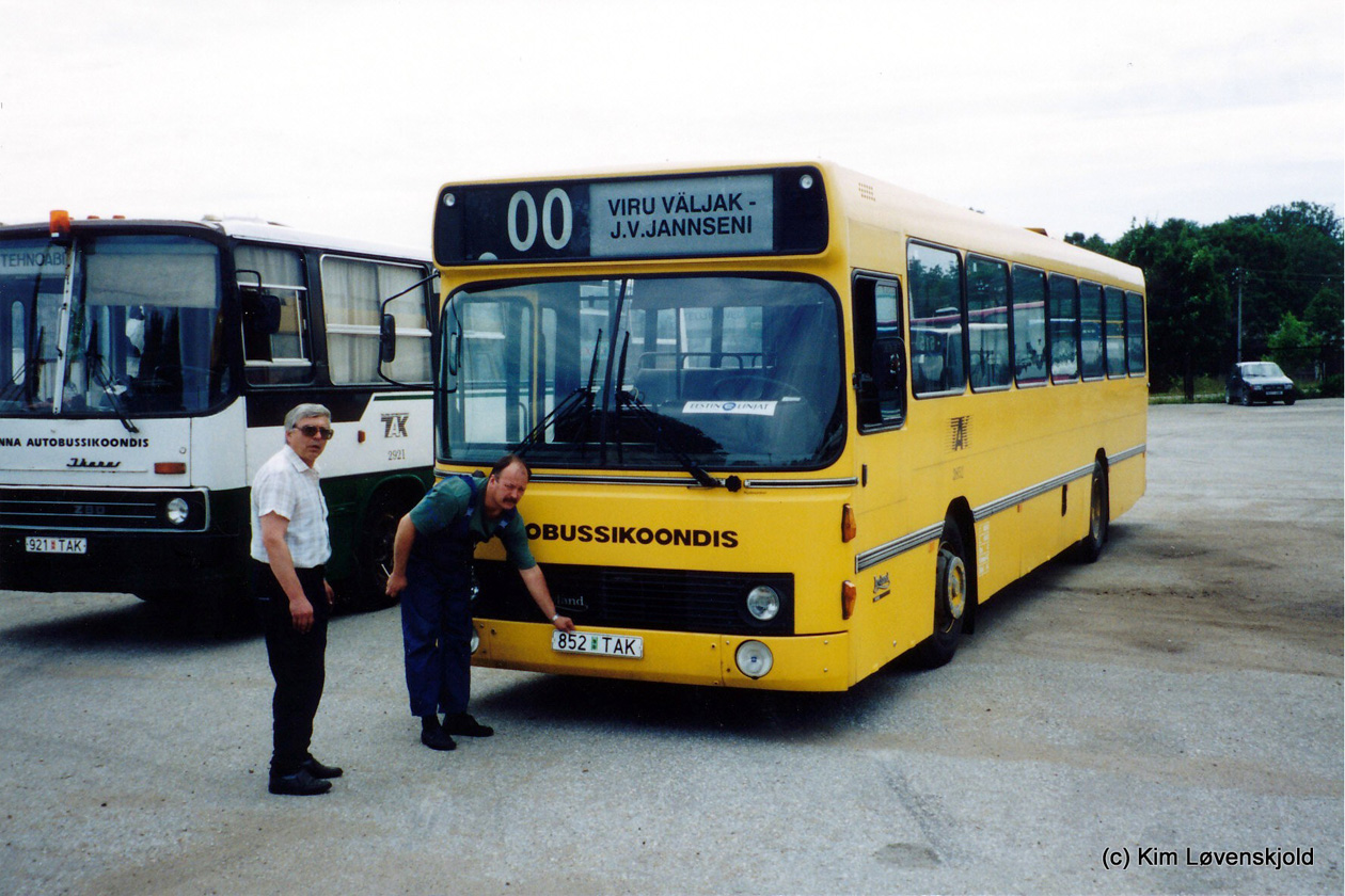 Эстония, DAB 7-1200B № 2852; Эстония — Старые фотографии