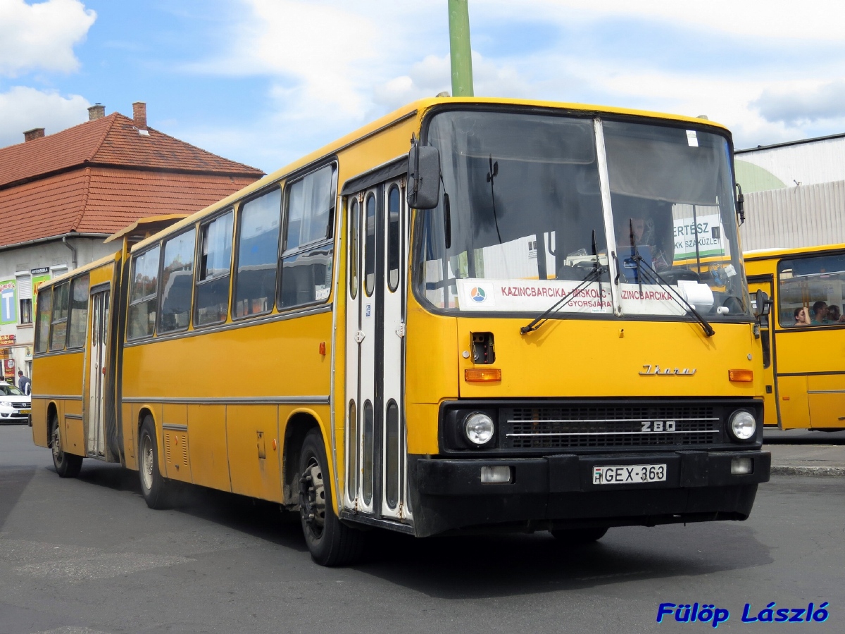 Hungary, Ikarus 280 (Borsod Volán) # GEX-363