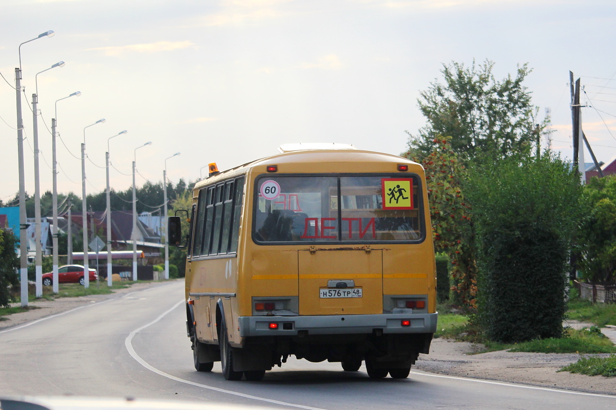 Липецкая область, ПАЗ-423470 № Н 576 ТР 48