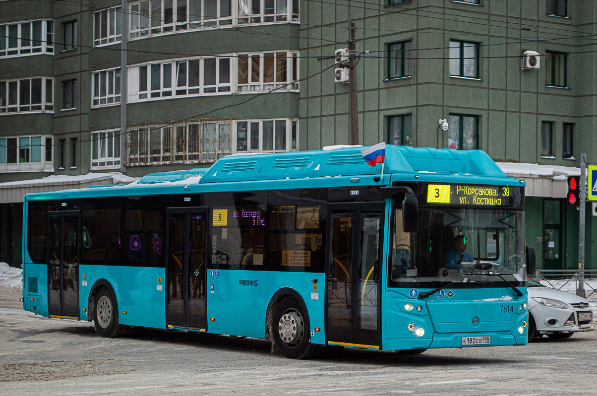 Санкт-Петербург, ЛиАЗ-5292.67 (CNG) № 7614
