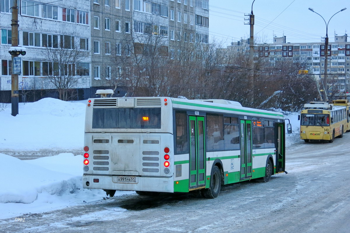 Мурманская область, ЛиАЗ-5292.21 № А 991 РВ 51