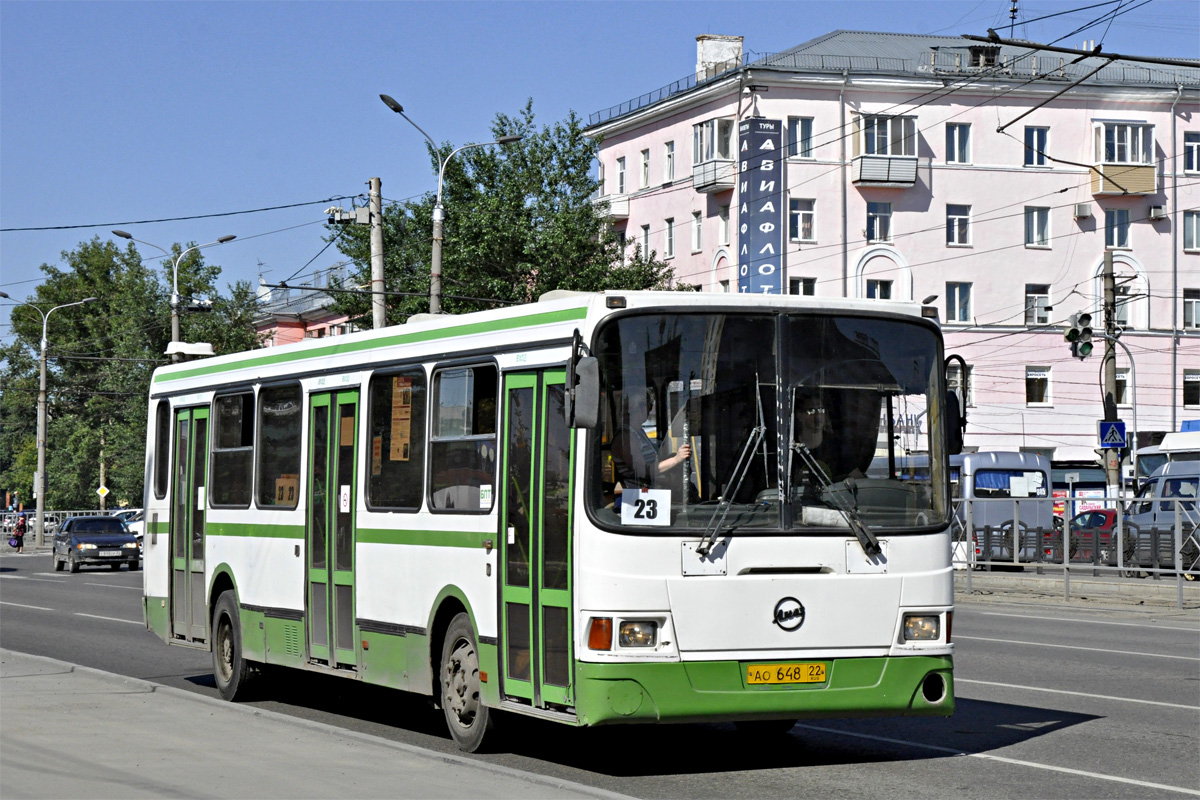 Altayskiy kray, LiAZ-5256.45 # АО 648 22