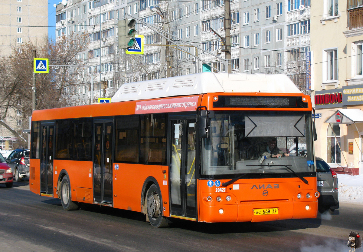 Нижегородская область, ЛиАЗ-5292.67 (CNG) № 20427