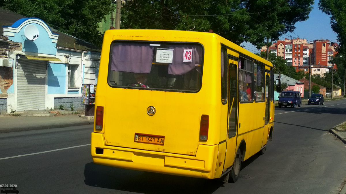 Полтавская область, БАЗ-А079.04 "Эталон" № BI 1641 AA
