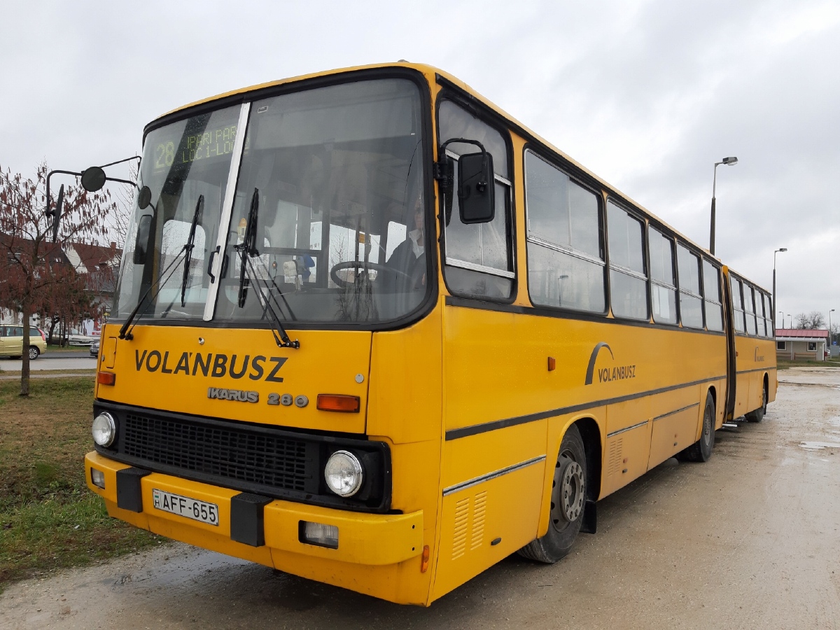 Венгрия, Ikarus 280 (Vasi Volán) № AFF-655