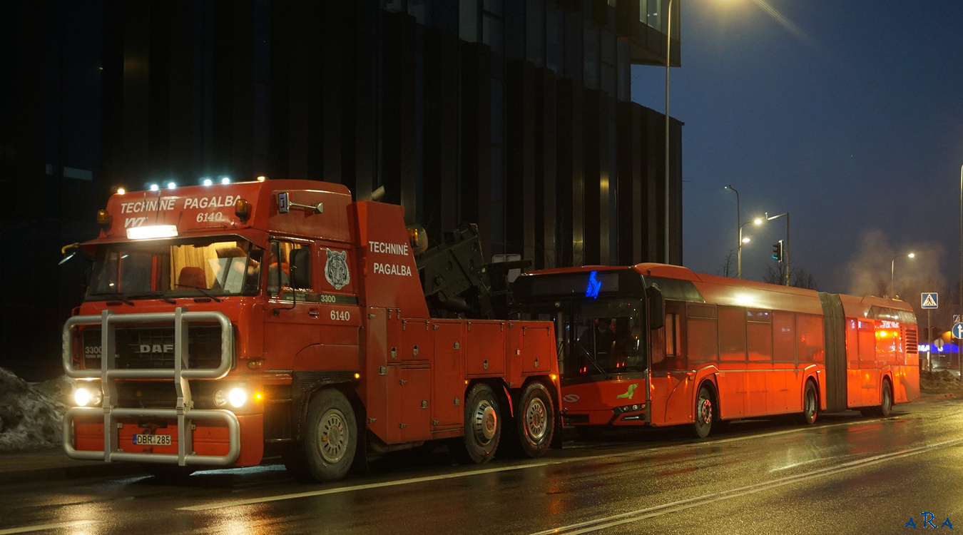 Литва — Поломанные автобусы и техпомощи