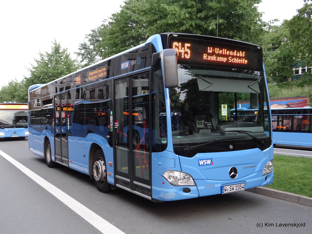 Северный Рейн-Вестфалия, Mercedes-Benz Citaro C2 K № 1551