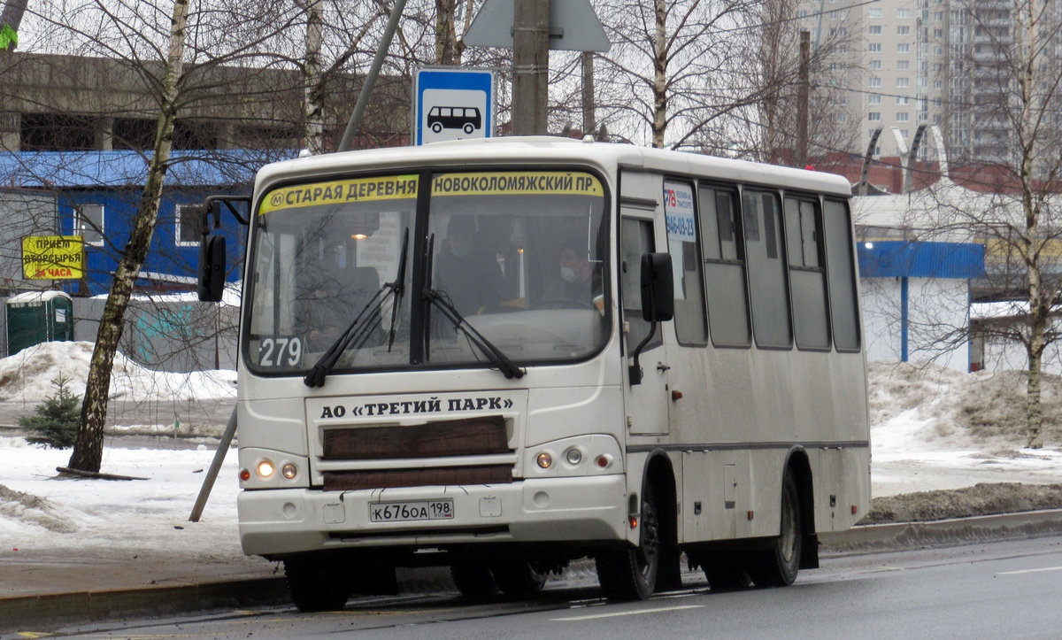 Санкт-Петербург, ПАЗ-320402-05 № К 676 ОА 198