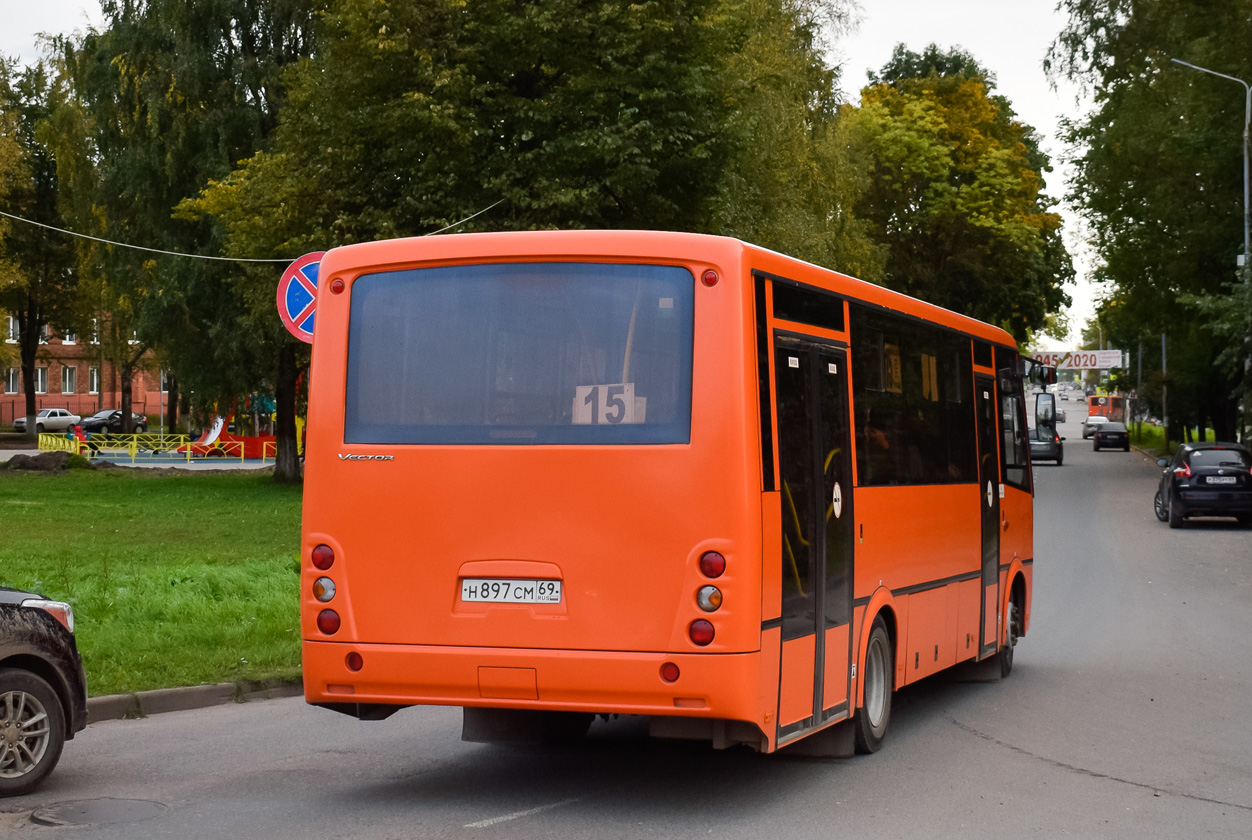 Тверская область, ПАЗ-320414-04 "Вектор" № Н 897 СМ 69