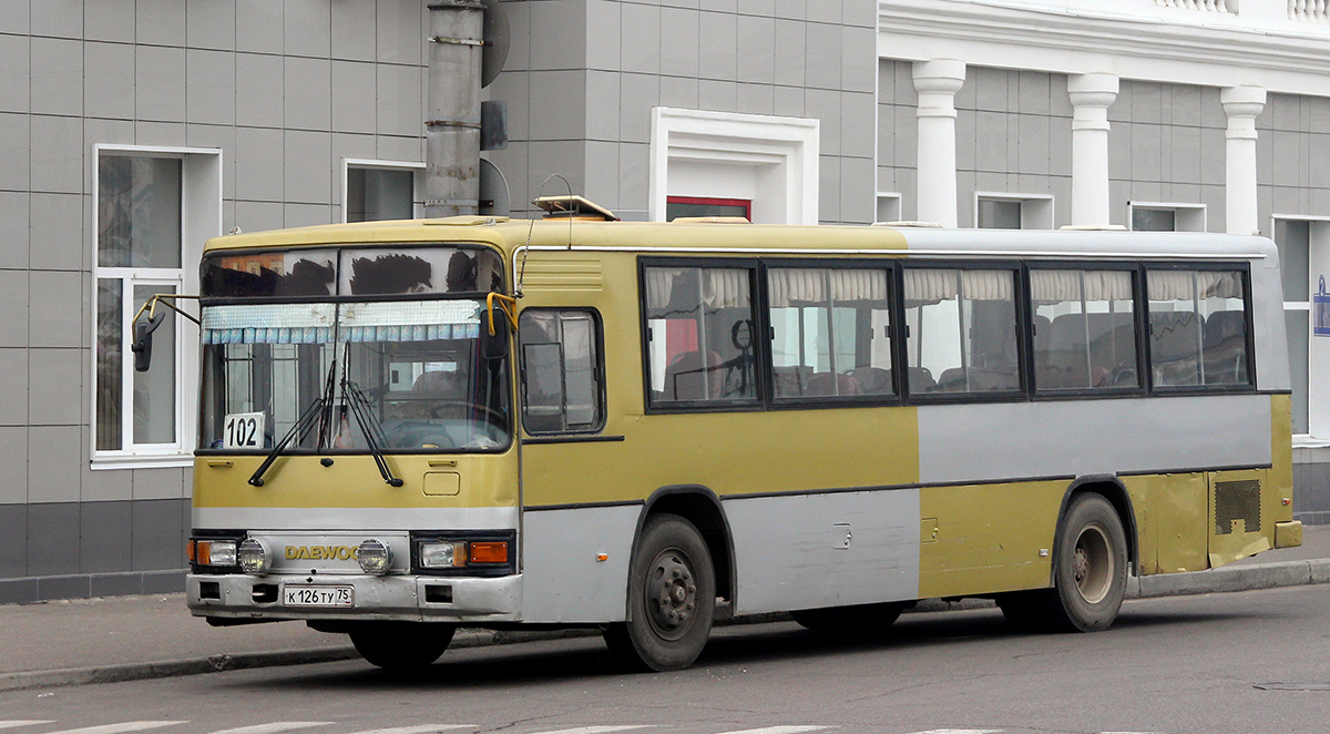 Забайкальский край, Daewoo BS106 Hi-Power № К 126 ТУ 75