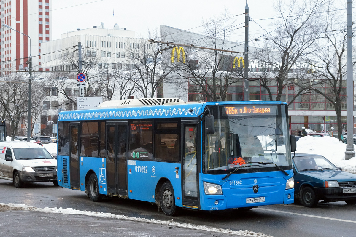 Москва, ЛиАЗ-4292.60 (1-2-1) № 011692 Москва, ЛиАЗ-4292.60 (1-2-1) № 011692
