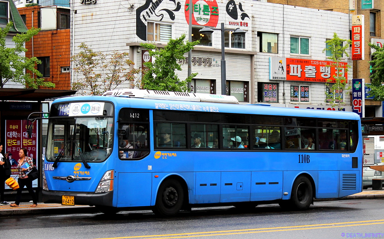 Южная Корея, Hyundai New Super AeroCity 1F/L № 6412
