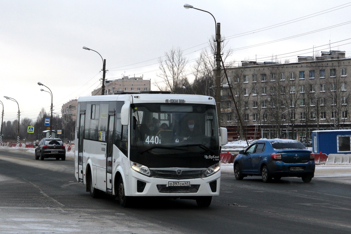 Ленинградская область, ПАЗ-320405-04 "Vector Next" № О 397 СН 47