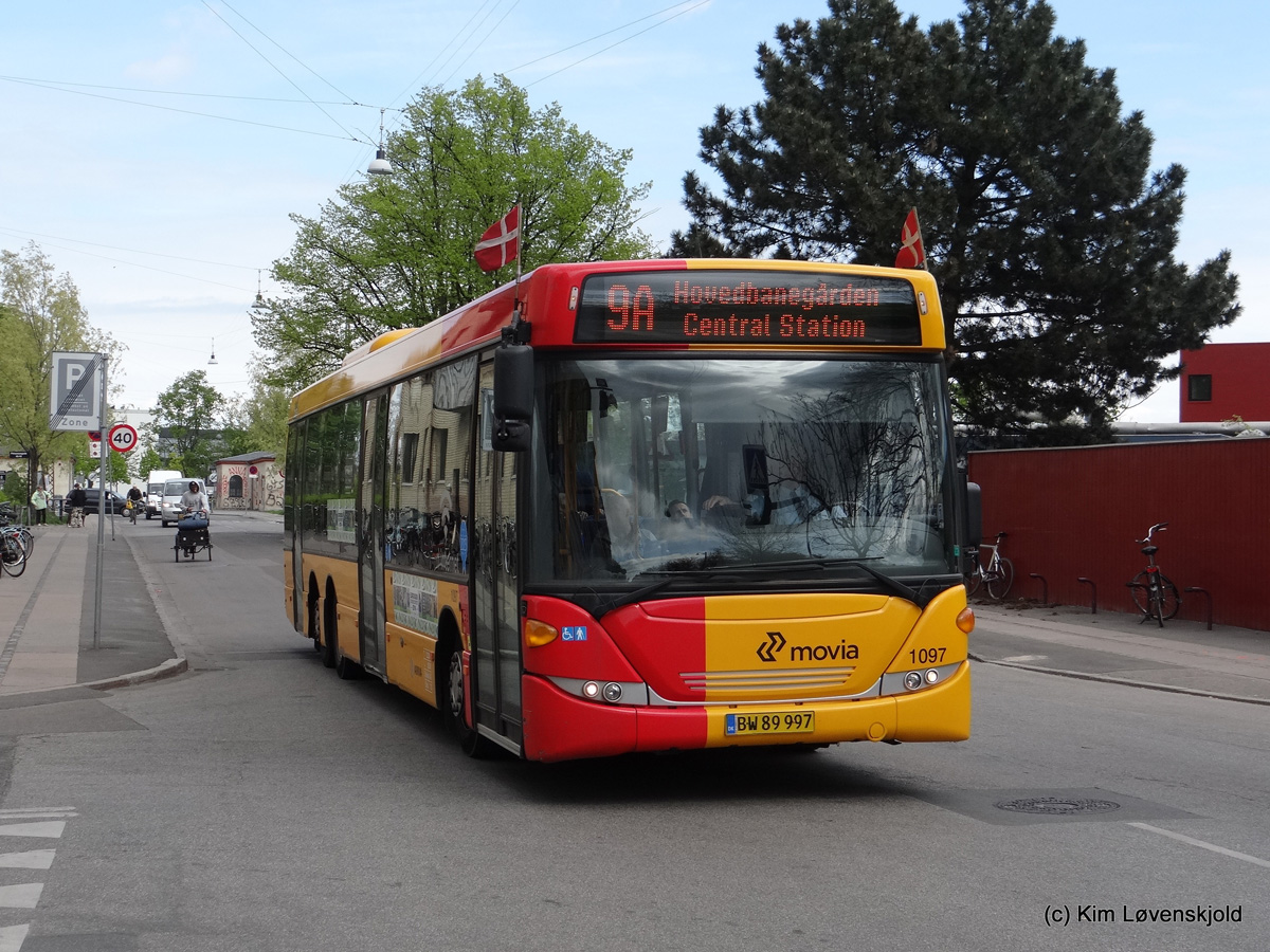 Дания, Scania OmniLink II № 1097 Дания, Scania OmniLink II № 1097