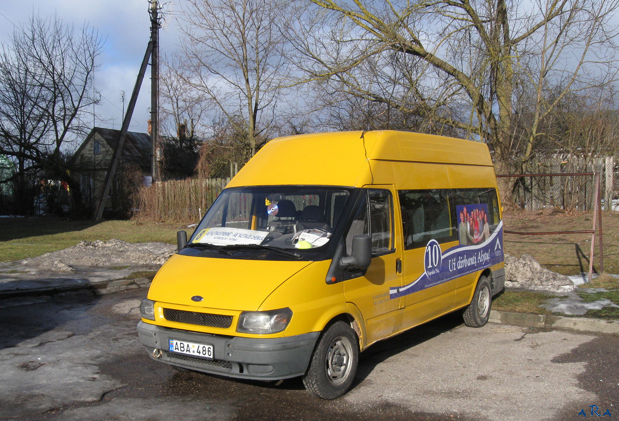 Литва, Ford Transit 90T350 № ABA 486