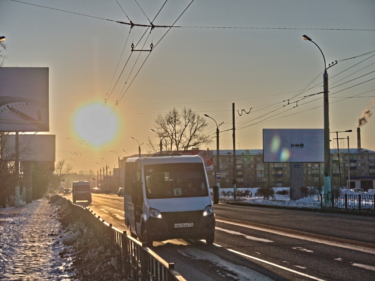 Забайкальскі край, ГАЗ-A63R42 Next № М 678 АА 75