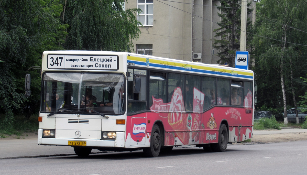 Липецкая область, Mercedes-Benz O405N2 № АЕ 272 48