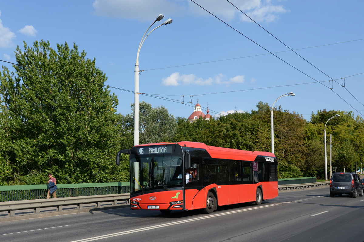 Литва, Solaris Urbino IV 12 № 4514 Литва, Solaris Urbino IV 12 № 4514