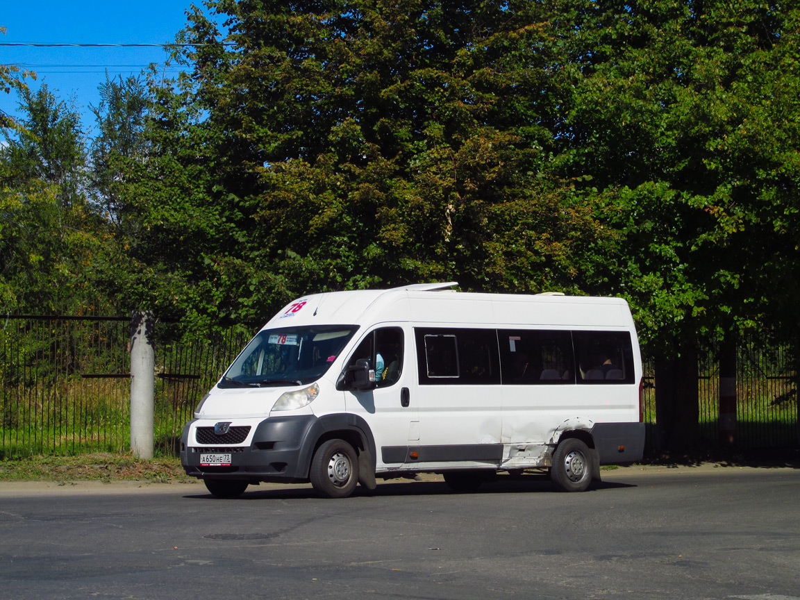 Ульяновская область, Нижегородец-2227SK (Peugeot Boxer) № А 650 НЕ 73
