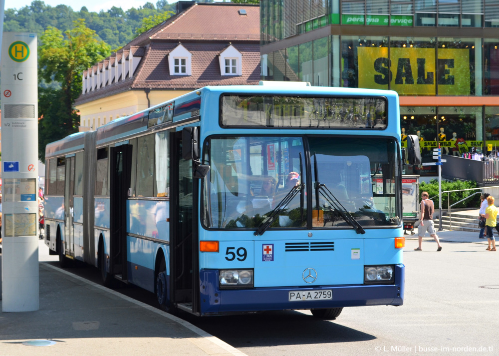 Бавария, Mercedes-Benz O405G № 59