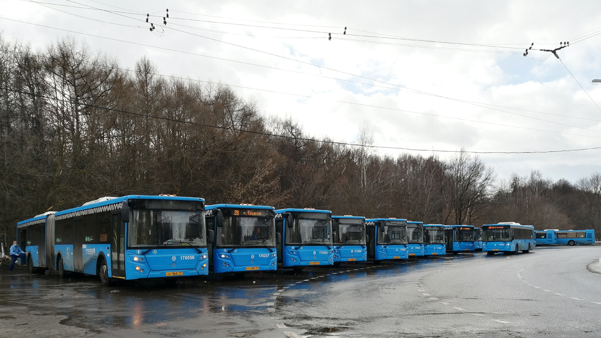 Москва, ЛиАЗ-6213.65 № 170558; Москва — Автобусные вокзалы, станции и конечные остановки