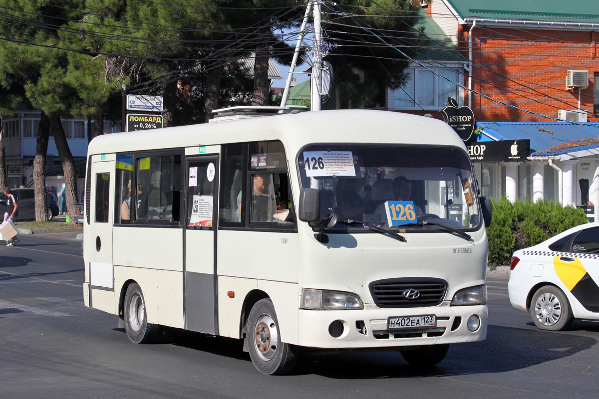 Краснодарский край, Hyundai County SWB C08 (РЗГА) № Н 402 ЕА 123