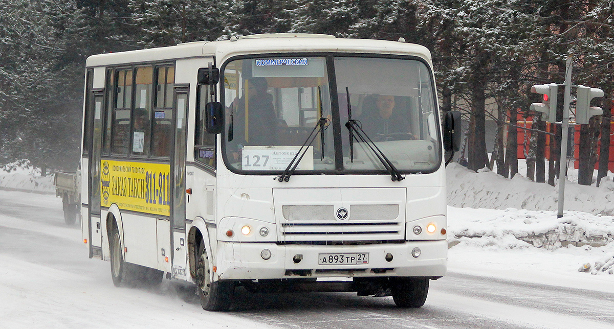 Хабаровский край, ПАЗ-320412-03 № А 893 ТР 27