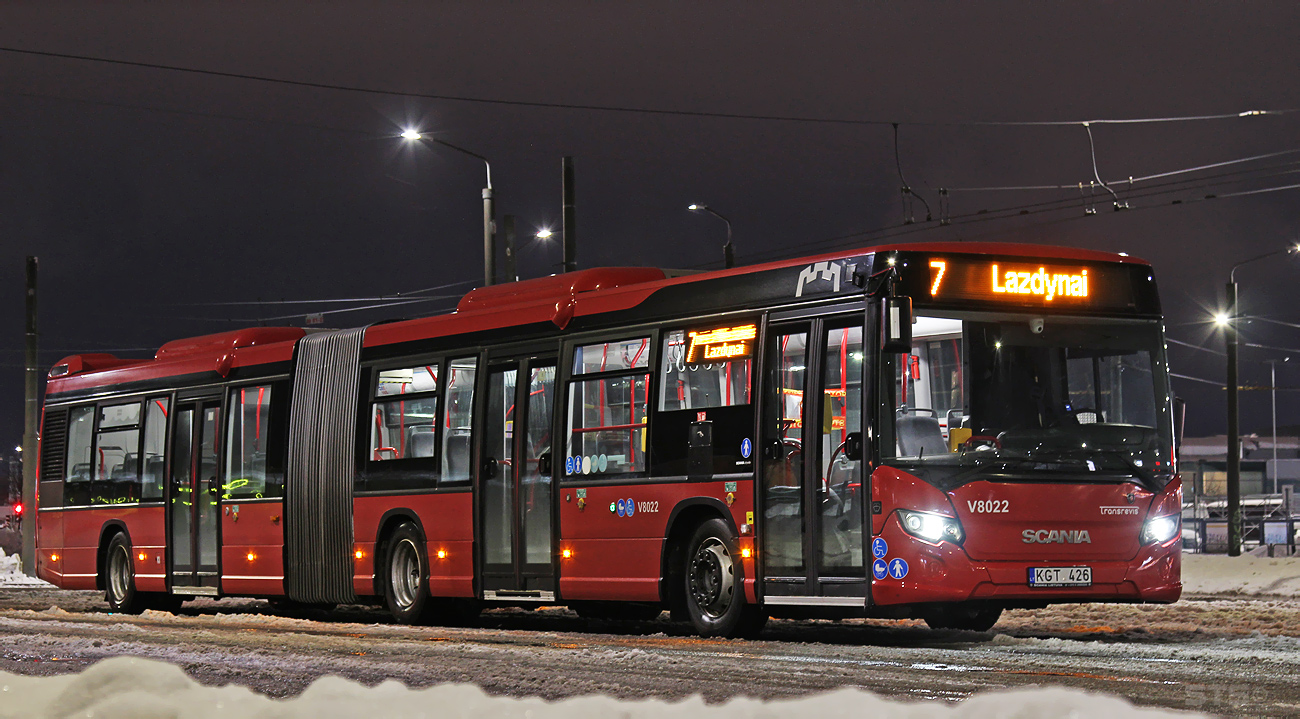 Литва, Scania Citywide LFA № V8022