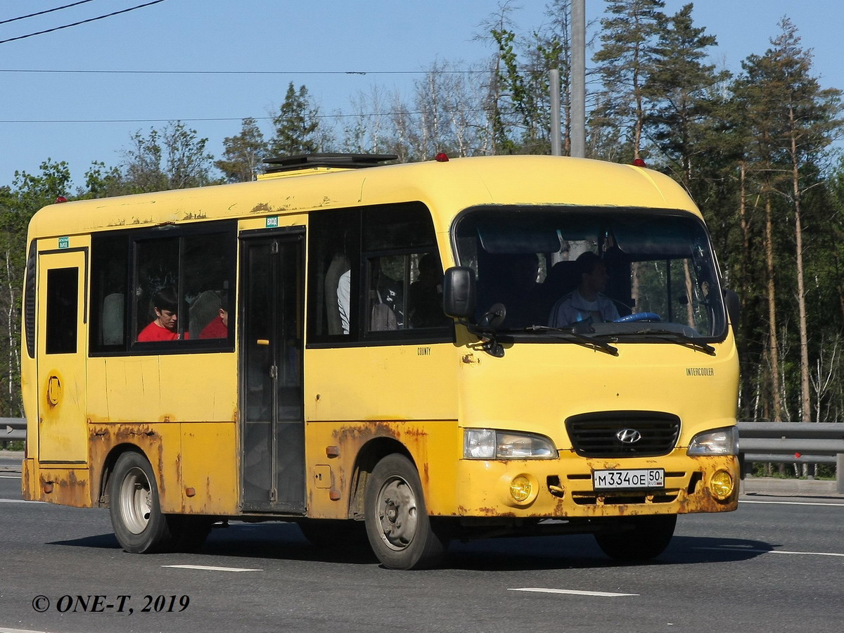 Московская область, Hyundai County SWB C08 (ТагАЗ) № М 334 ОЕ 50
