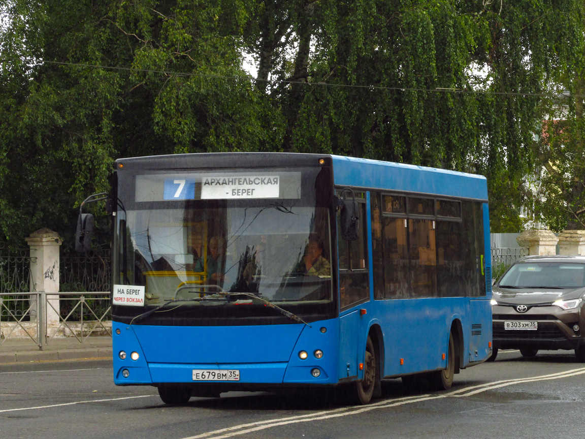 Vologda region, MAZ-206.060 # Е 679 ВМ 35