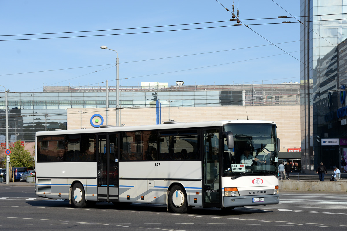 Латвия, Setra S315UL № 827