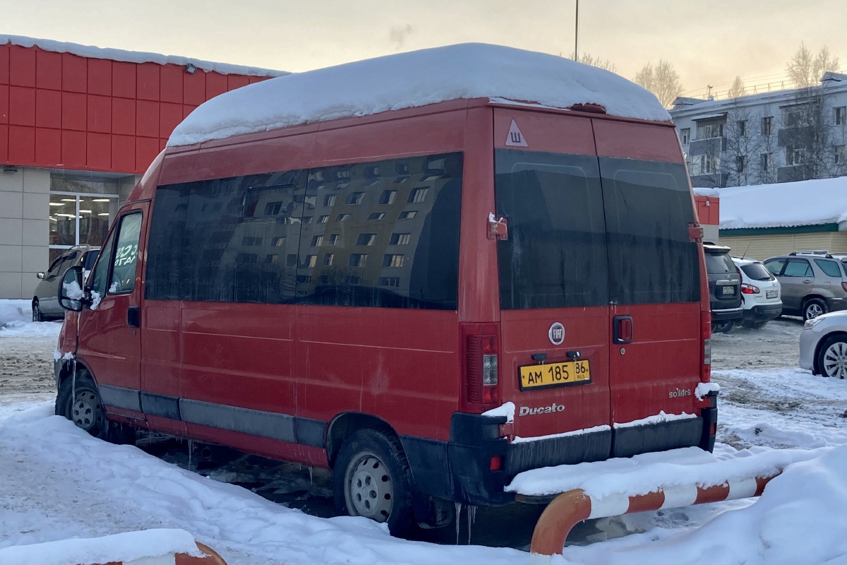 Ханты-Мансійская АА, FIAT Ducato 244 [RUS] № АМ 185 86