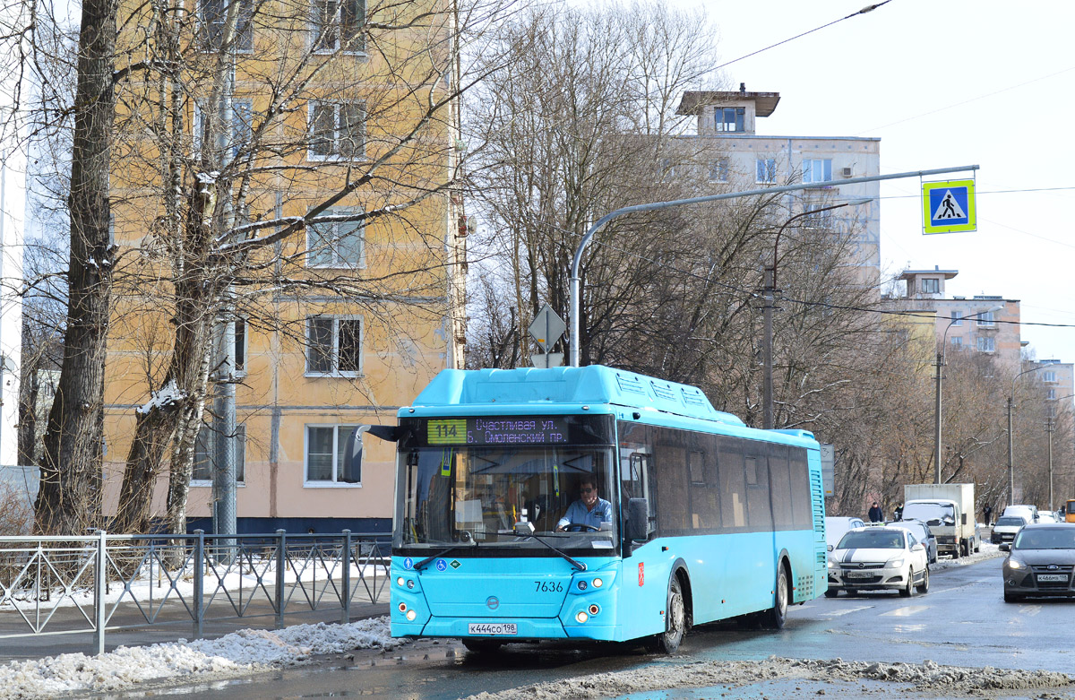 Санкт-Петербург, ЛиАЗ-5292.67 (CNG) № 7636