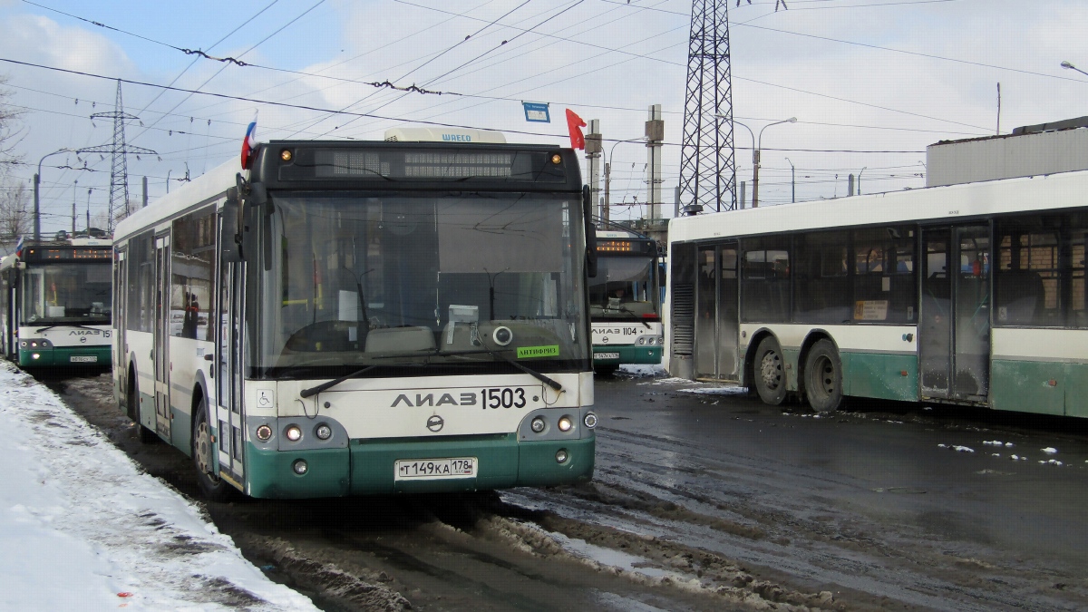 Санкт-Петербург, ЛиАЗ-5292.60 № 1503