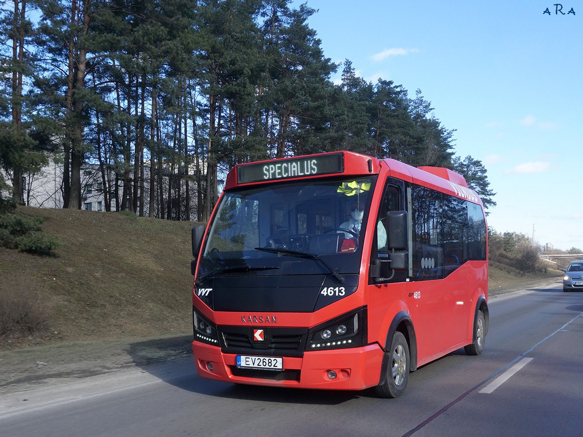 Литва, Karsan e-Jest № 4613