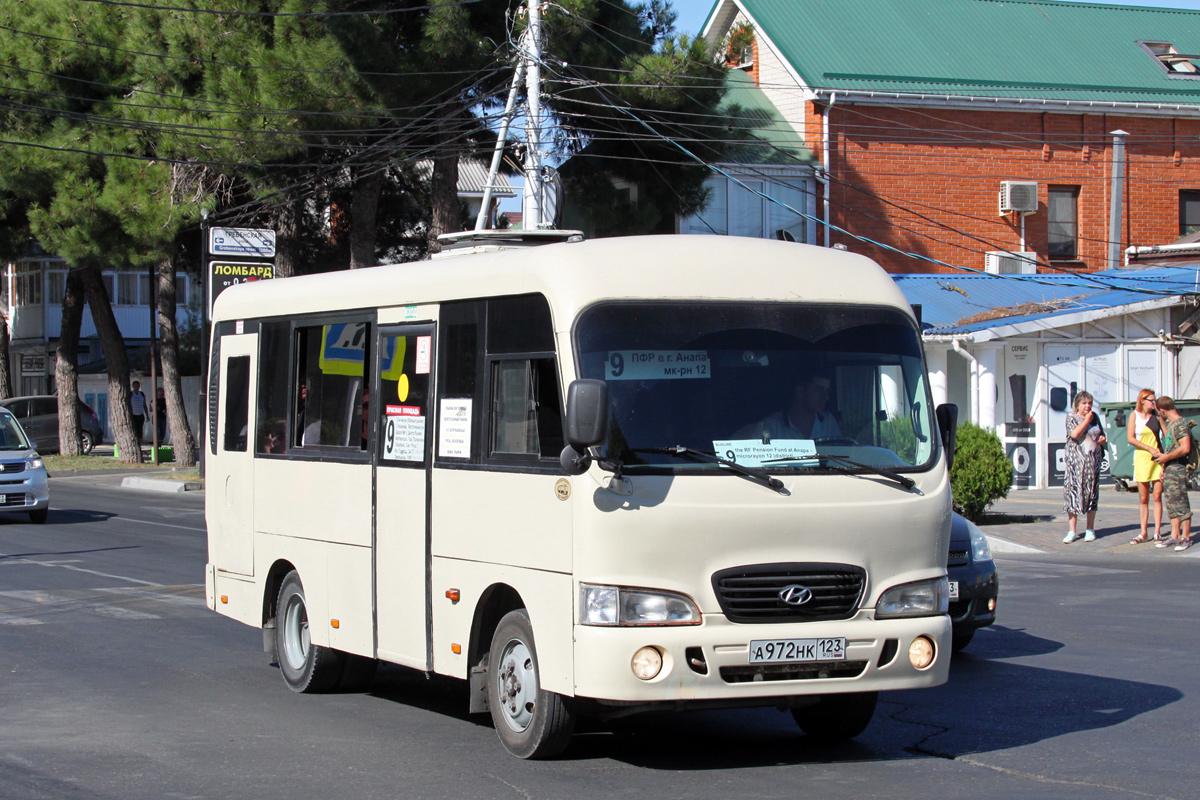 Краснодарский край, Hyundai County SWB C08 (РЗГА) № А 972 НК 123