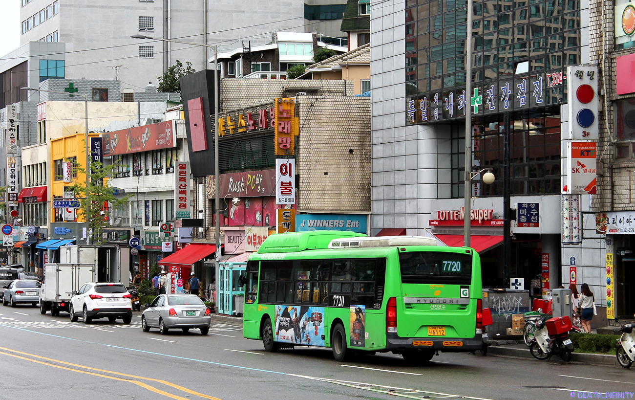 Южная Корея, Hyundai New Super AeroCity 1F/L LF № 6112