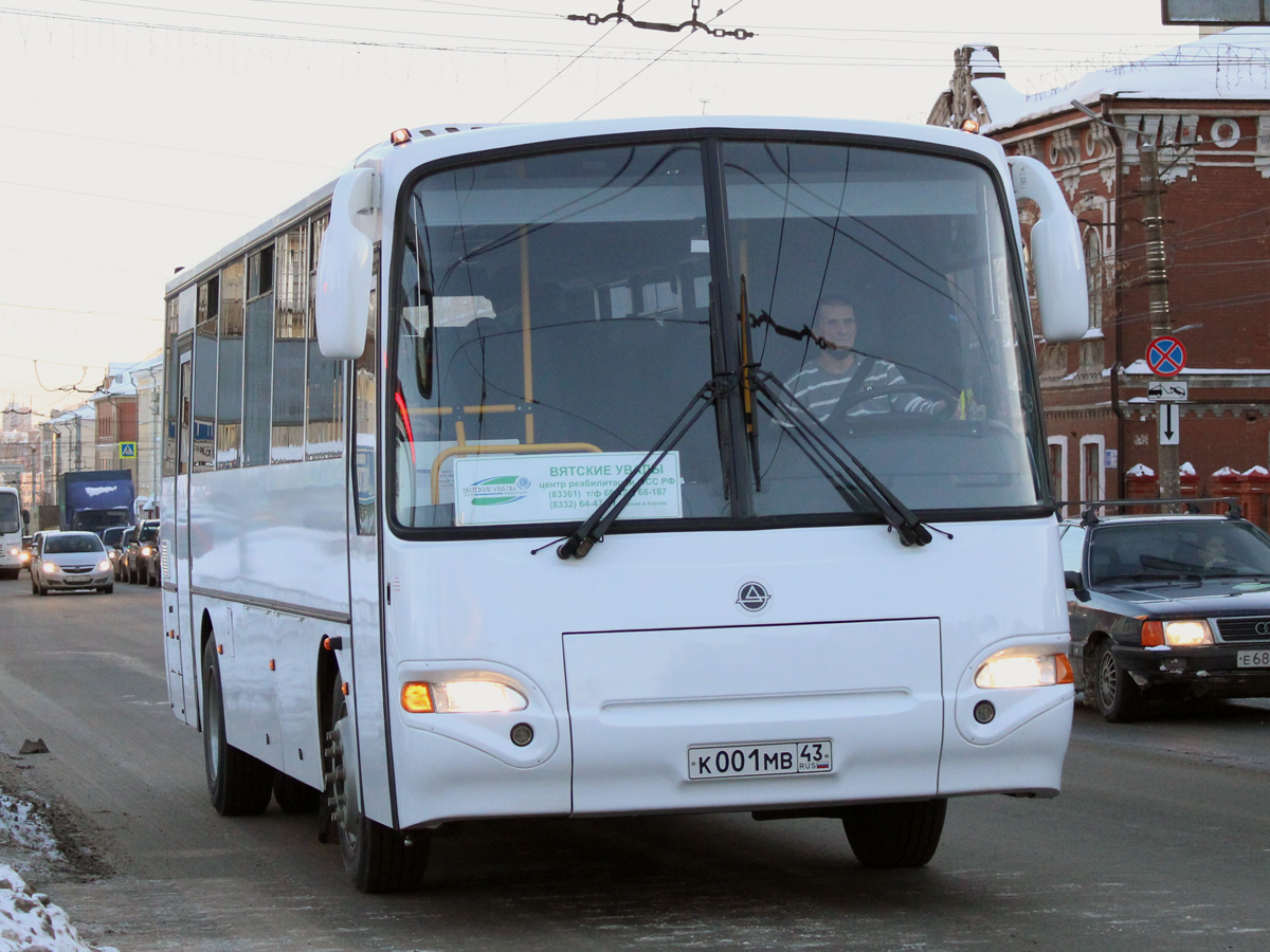 Кировская область, КАвЗ-4238-61 № К 001 МВ 43
