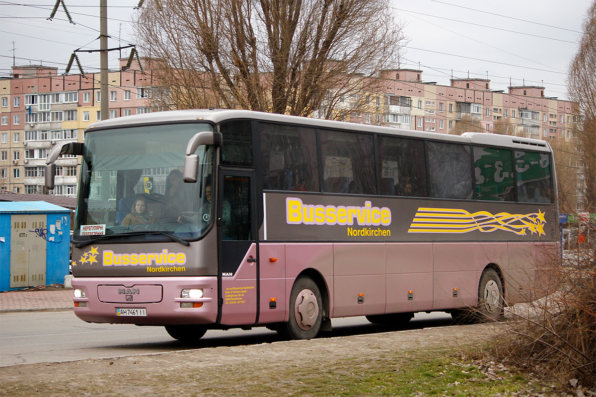 Донецкая область, MAN A03 Lion's Star RH403 № AH 7461 II