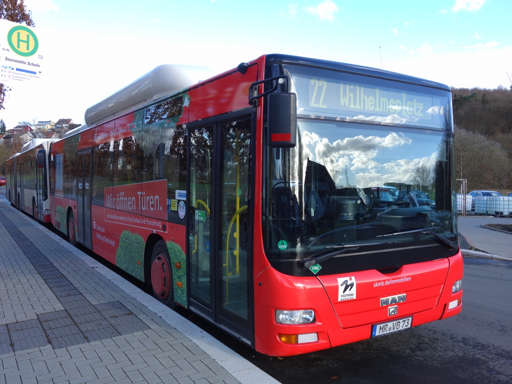 Hesse, MAN A21 Lion's City NL313 CNG # 73